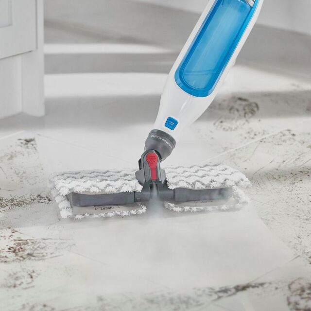 Shark S6001UK Steam Mop -Klik N'Flip Manual Steam Pocket Mop S6001uk