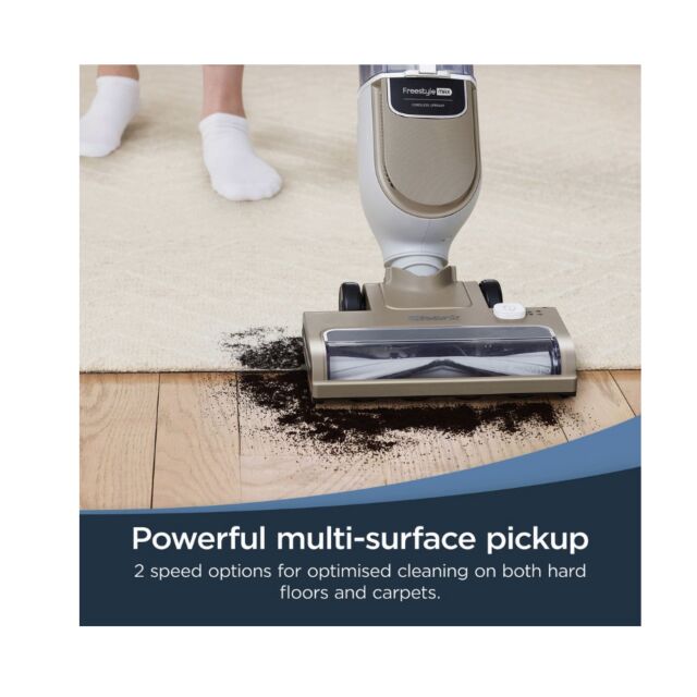 Shark SV2000UK Cordless Upright Vacuum - Stone