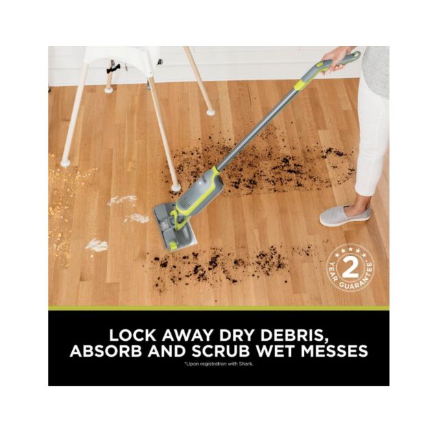 Shark VM200UK Shark Vacmop Cordless 2-In-1 Vacuum Mop With Targeted Spray - 9 Min 30 Sec Run Time - 