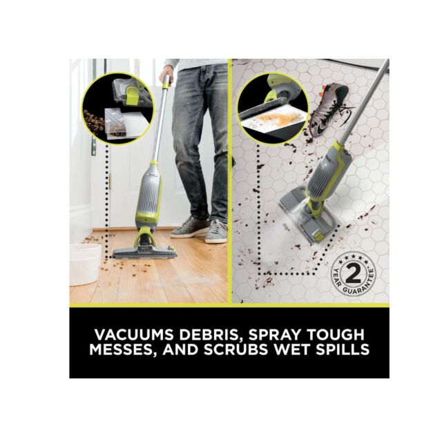 Shark VM200UK Shark Vacmop Cordless 2-In-1 Vacuum Mop With Targeted Spray - 9 Min 30 Sec Run Time - 