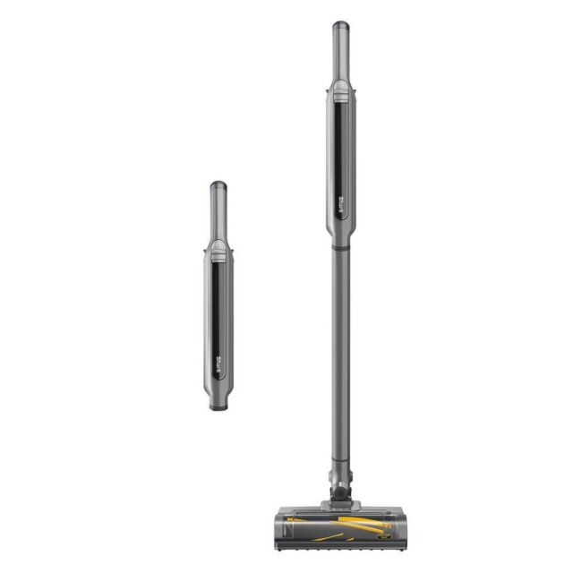 Shark WV361UK Cordless Vacuum Cleaner With Anti Hair Wrap Technology - Run Time 16 Mintues - Steel Grey 