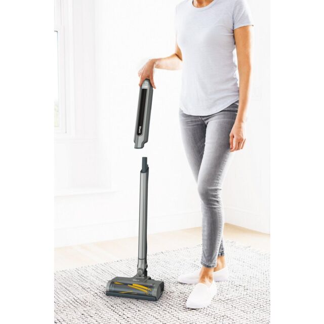 Shark WV361UK Cordless Vacuum Cleaner With Anti Hair Wrap Technology - Run Time 16 Mintues - Steel Grey 