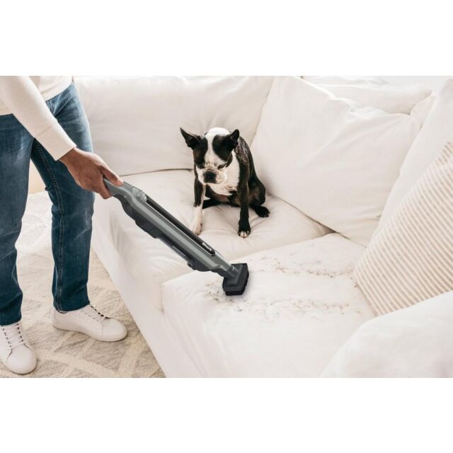 Shark WV361UK Cordless Vacuum Cleaner With Anti Hair Wrap Technology - Run Time 16 Mintues - Steel Grey 