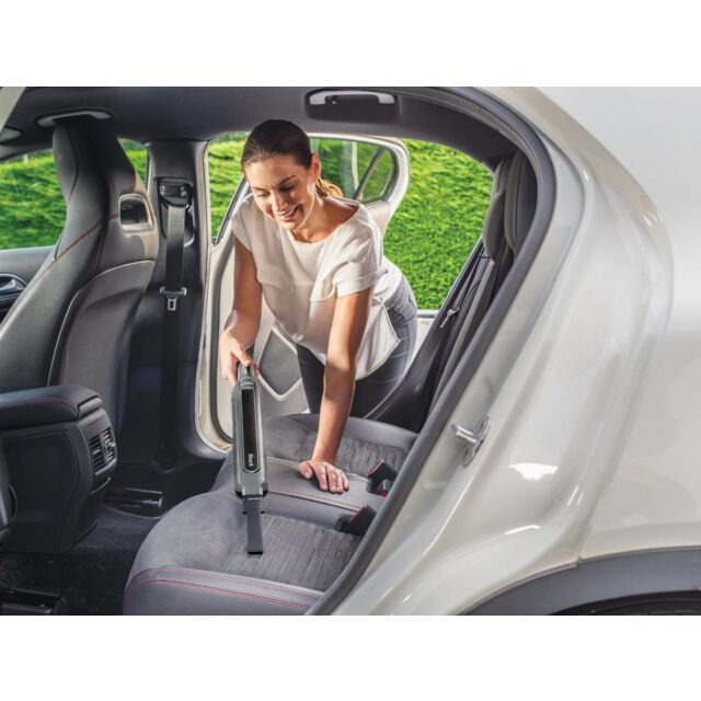 Shark WV361UK Cordless Vacuum Cleaner With Anti Hair Wrap Technology - Run Time 16 Mintues - Steel Grey 