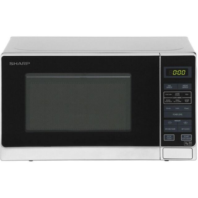 Sharp R272SLM 20 Litre Microwave - Silver