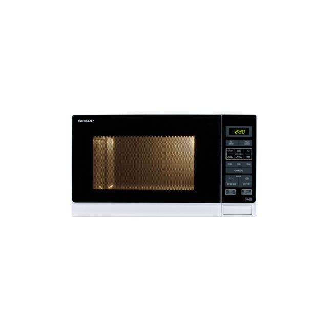Sharp R372WM R372WM Solo Microwave, 25 LTRS, 900W, Touch Control, 6 Pre-Programmed Automatic Menus, 