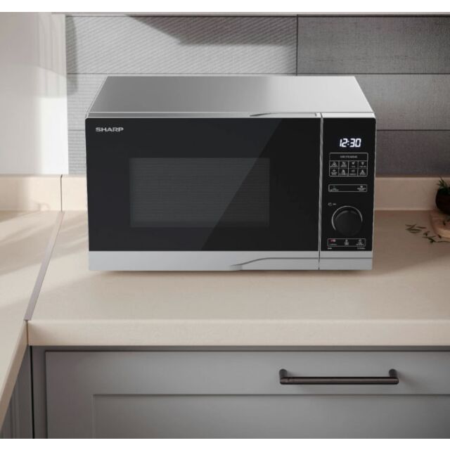 Sharp YC-PS254AU-S 25 Litres Microwave Oven - Silver