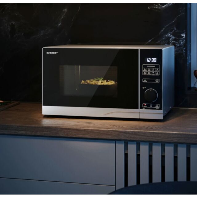 Sharp YC-PS254AU-S 25 Litres Microwave Oven - Silver