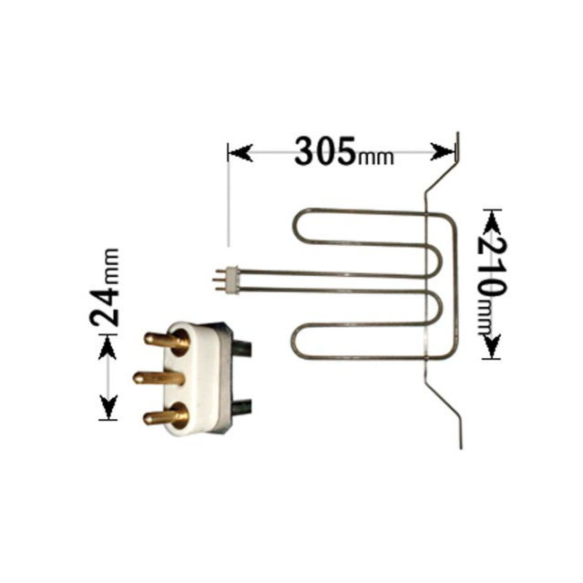 Smeg Cooker Oven Element 1800W ELE2007