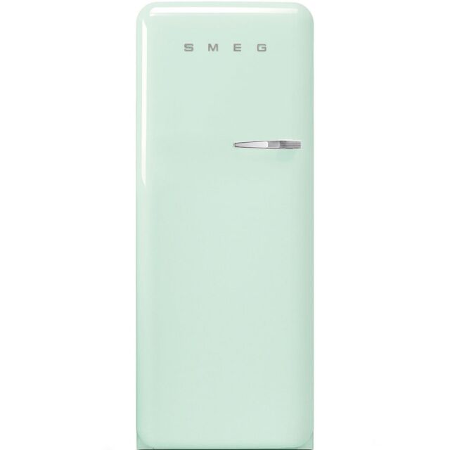 Smeg FAB28LPG3UK 60cm 50s Style Pastel Green Left Hand Hinged Fridge with Icebox