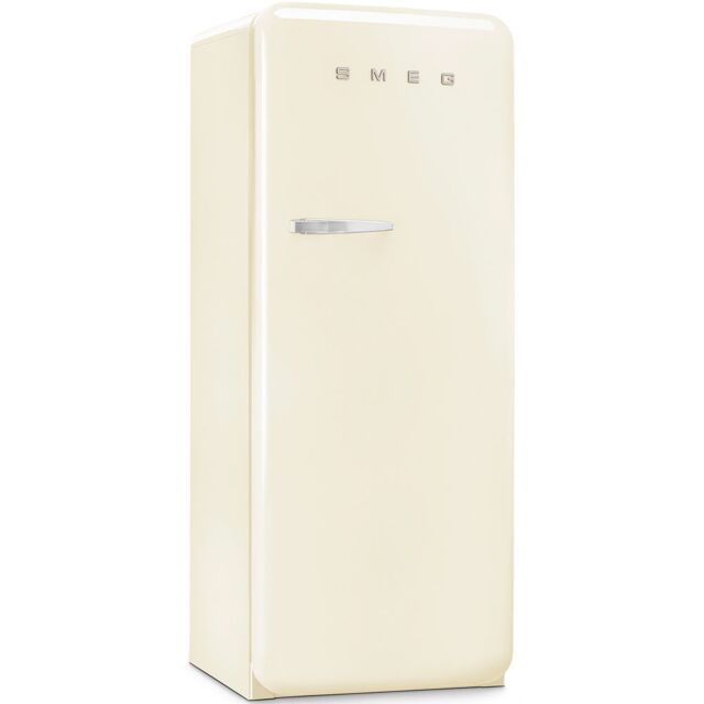 Smeg FAB28RCR3UK 60cm 50s Style Cream Right Hand Hinged Fridge with Icebox