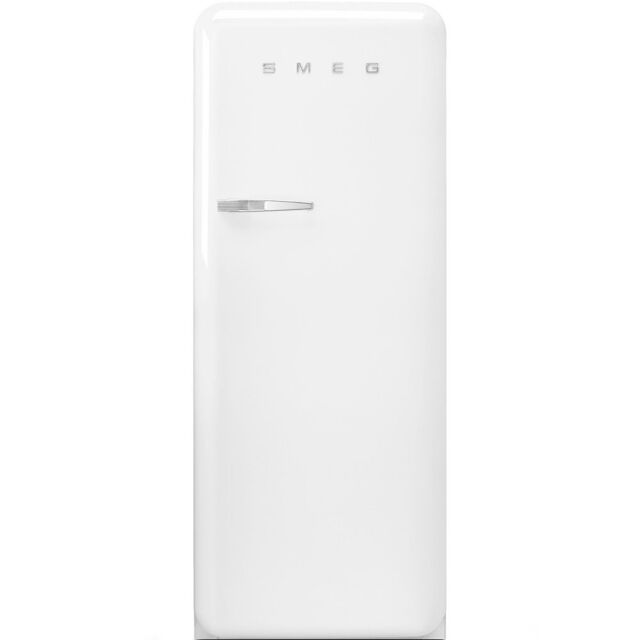 Smeg FAB28RWH3UK 60cm 50s Style White Right Hand Hinged Fridge with Icebox