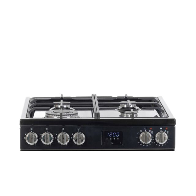 Tesla TMRDF60C 60cm Mini Dual Fuel Range Cooker Cream