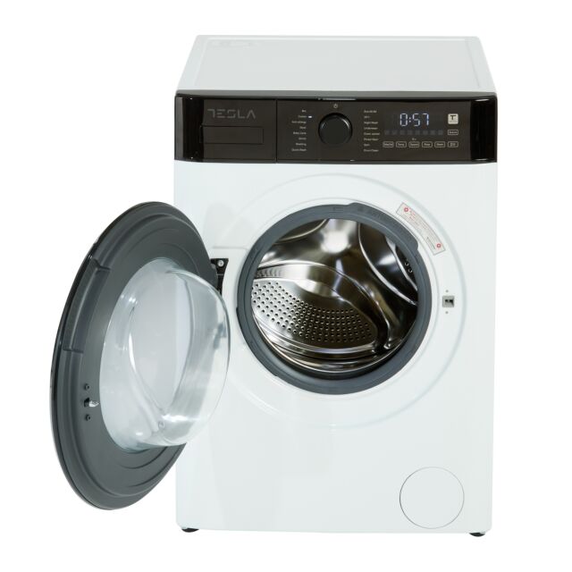 Tesla TWM81400W Freestanding Washing Machine
8kg, 1400 spin speed, A-10% energy