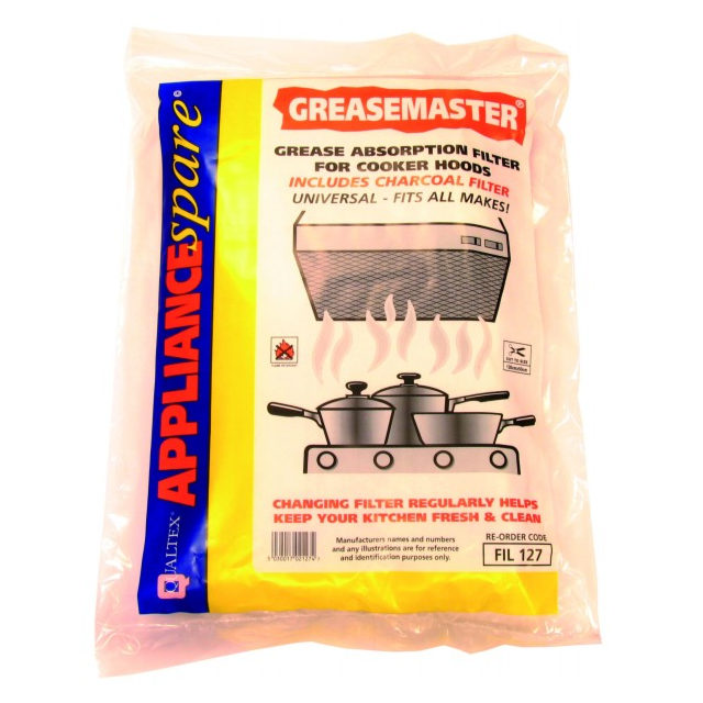 Universal Cooker Hood Filter Grease & Odour (50cm x 120cm) FIL127