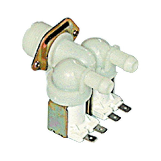 Washing Machine Cold Water Double Valve 180 Degree 1/2inch Bore VAL18