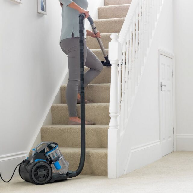 Vax CCQSASV1P1 Air Stretch Pet Vacuum Cleaner - Grey & Blue