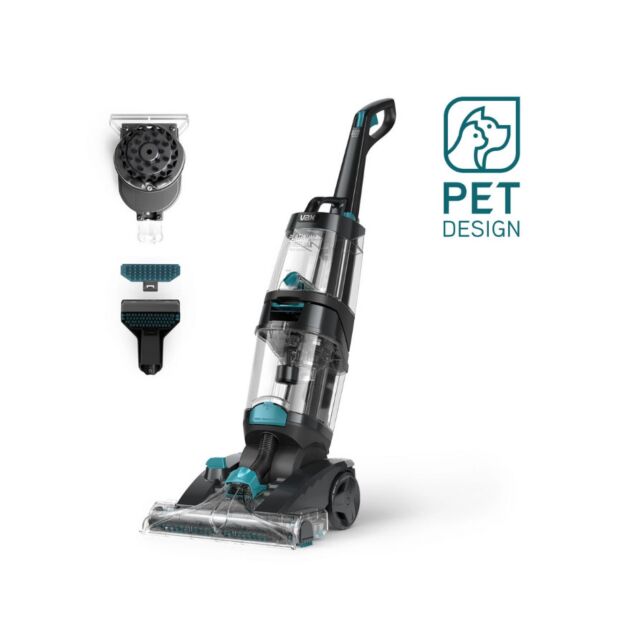 Vax CDCW-PMXP Platinum Power Max Pet-Design Carpet Cleaner - Black & Teal