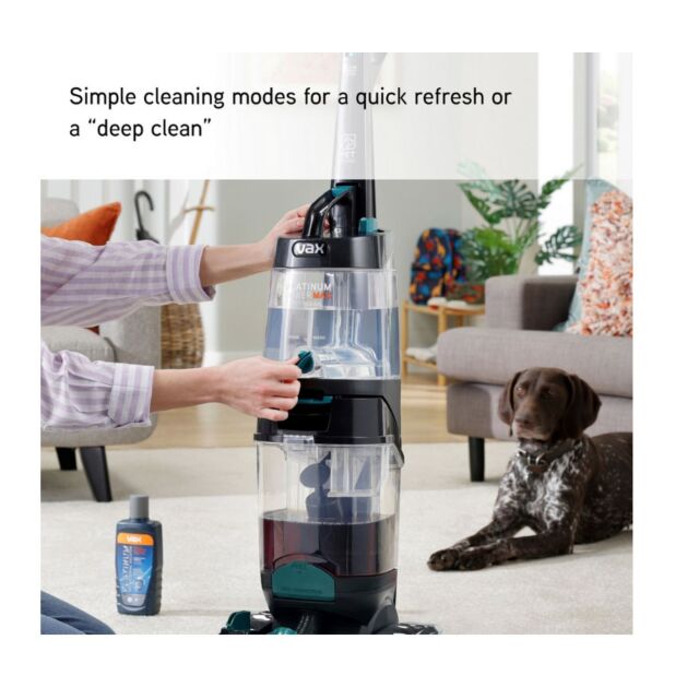 Vax CDCW-PMXP Platinum Power Max Pet-Design Carpet Cleaner - Black & Teal