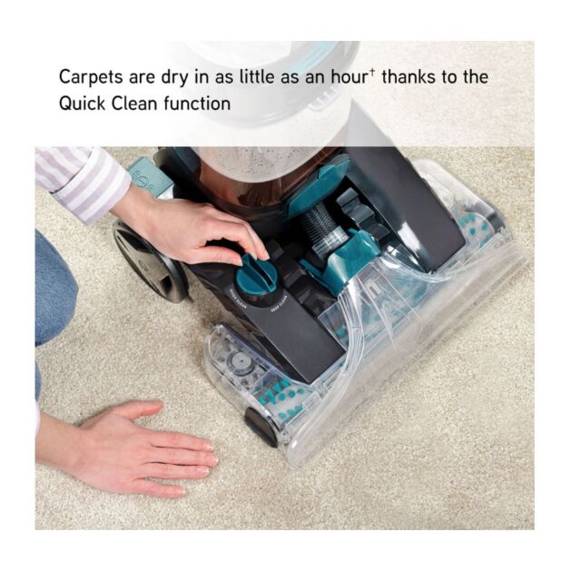 Vax CDCW-PMXP Platinum Power Max Pet-Design Carpet Cleaner - Black & Teal