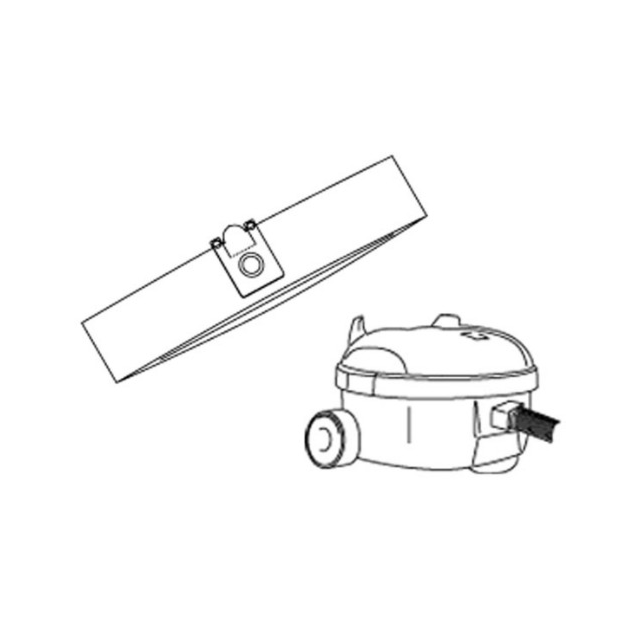 Nilfisk Replacement Vacuum Cleaner Paper Dust Bags SDB286