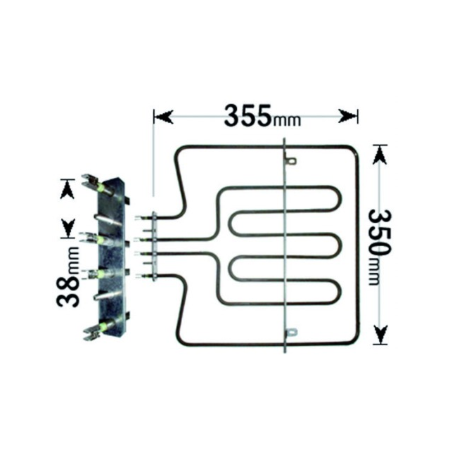 Tricity/Zanussi Cooker Grill Element 1000/2000W ELE2018