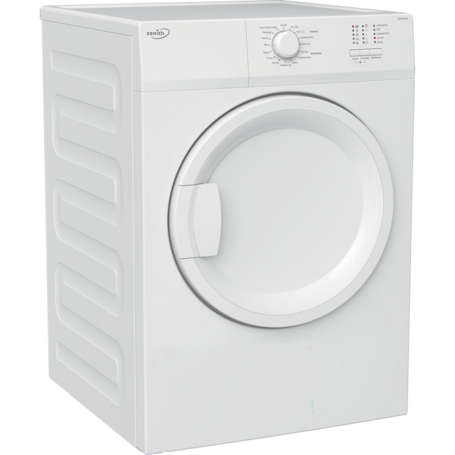 Zenith ZDVS700W 7Kg Vented Tumble Dryer - White