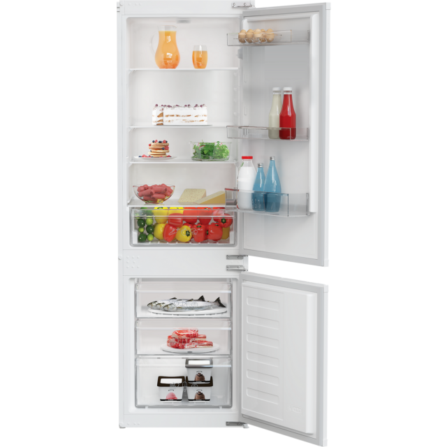 Zenith ZICSD473 54Cm 70/30 Manual Integrated Fridge Freezer